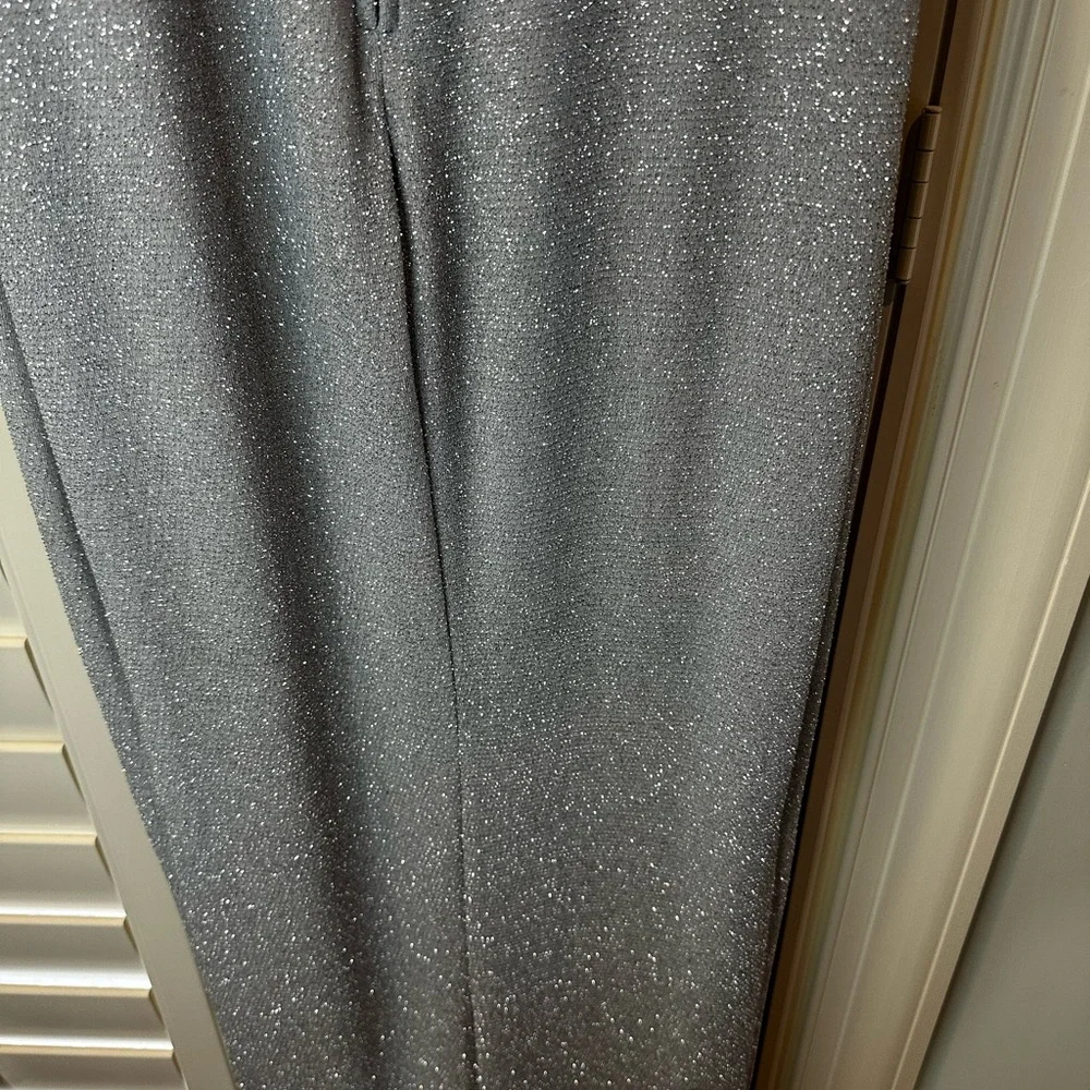 City Triangles Sz9 (juniors) Formal Dress Silver - Picture 4 of 7
